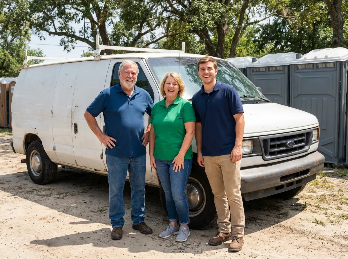 Corvana Portable Toilets portable toilet rentals team in Gulfport, MS